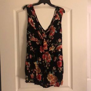 Band of Gypsies Floral Romper